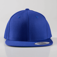 FLEXFIT - Classic Snapback Cap, unbesticktes Muster
