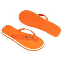 Flip-Flops mit Textiloberfläche