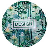 Fotobadematte rund, 180 g/m², ø 60 cm