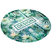 Fotobadematte rund, 180 g/m², ø 60 cm