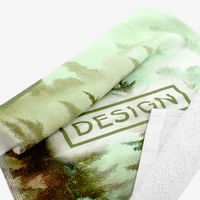 Foto-Gästehandtuch, 400 g/m², 30 x 50 cm, Detailansicht