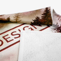 Fotohandtuch, 300 g/m², 50 x 100 cm, Detailansicht