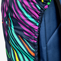 Foto-Rucksackhülle aus RPET, Detail Gummiband