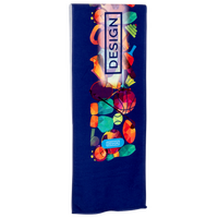 Foto-Sporthandtuch, 400 g/m², 30 x 130 cm