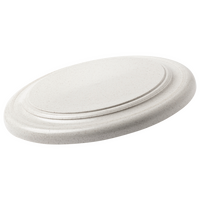 unbedrucktes Frisbee liegend 