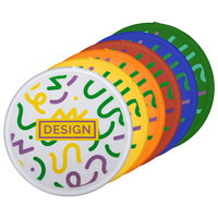 bedruckte aufgereihte REPT-Polyester Frisbees Transferdruck