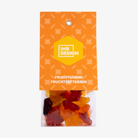 Fruchtgummi Fruchtsaftbären im Folienbeutel Vorderansicht
