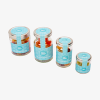 Fruchtgummi Fruchtsaftbeeren 4 verschiedene Gläsergrößen, Beeren Mix