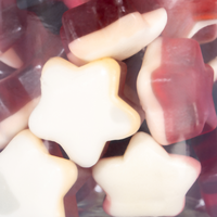 Fruchtgummi Zimtsterne auf Vanilleschaum Inhalt