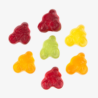 Fruchtgummi, farbig, Fahrradfahrer