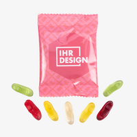 Fruchtgummi, farbig bedruckt, Joggingschuh