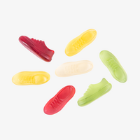 Fruchtgummi, farbig, Joggingschuh