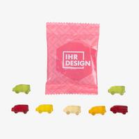 Fruchtgummi, farbig bedruckt, LKW