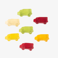 Fruchtgummi, farbig, LKW