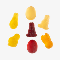 Fruchtgummi, farbig, Ostermischung