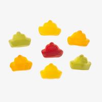 Fruchtgummi, farbig, Schiff