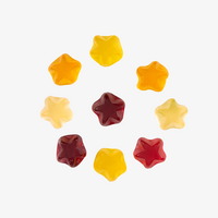 Fruchtgummi, farbig, Sternchen