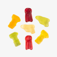 Fruchtgummi, farbig, Werkzeug