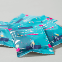 Tütchen, farbig bedruckt, liegend