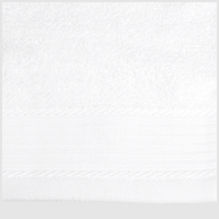 Gästehandtuch 30x50cm, unbesticktes Muster