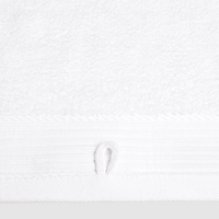 Gästehandtuch 30x50cm, unbesticktes Muster