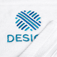 Gästehandtuch aus Bambus, 600 g/m², Detailansicht