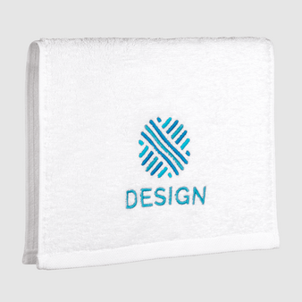 Gästehandtuch Premium, 500 g/m², bestickt