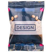 Mandeln bedruckte Folienverpackung