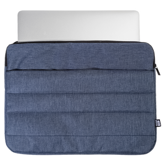 Gepolsterte Laptophülle aus RPET, geöffnet