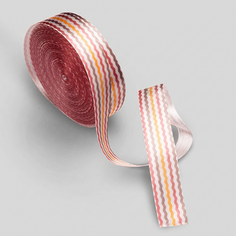 Geschenkband, 20 mm Bandbreite, 4/0-farbig einseitig bedruckt