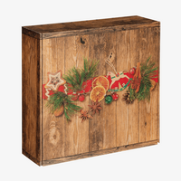 Geschenkbox, farbig bedruckt, Motiv