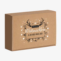 Delikatessenkarton, farbig bedruckt, Motiv