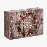 Geschenkbox, farbig bedruckt, Motiv