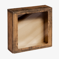 Geschenkbox, Holz mit Sichtfenster