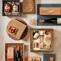 Geschenkbox, Holz mit Sichtfenster