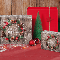 Geschenkbox, farbig bedruckt, Motiv