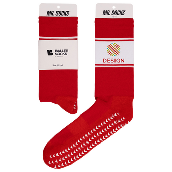 Gripsocken light, 4/0-farbig bedruckt