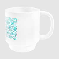 Tasse bedruckt seitlich schräg ohne Korkboden