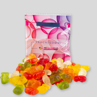 Fruchtgummi, farbig bedruckt