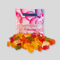Fruchtgummi, farbig bedruckt