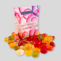 Fruchtgummi, farbig bedruckt