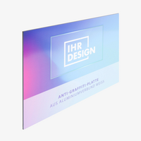 Hartschaumplatte, farbig bedruckt, Motiv