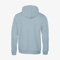 Hoodie, farbig bedruckt, Rueckseite