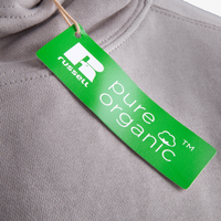 Hoodie, farbig bedruckt, details