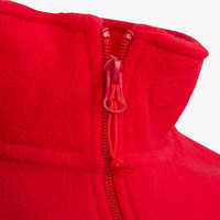 Fleecejacke, farbig bedruckt, Vorderseite