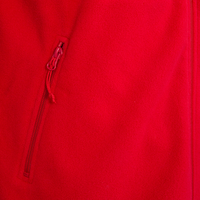Fleecejacke, farbig bedruckt, details