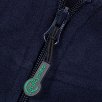 Fleecejacke, farbig bedruckt, details