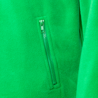 Fleecejacke, farbig bedruckt, details