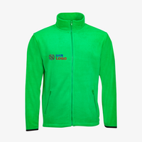 Fleecejacke, farbig bedruckt, Vorderseite