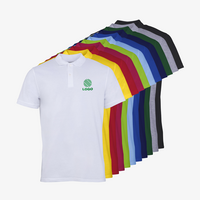 Herren-Poloshirt, B&C, Organic - mit DREI Druckpositionen